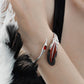 Chinese Ancient Style Spiritual Crane Feather Floating Life Bracelet