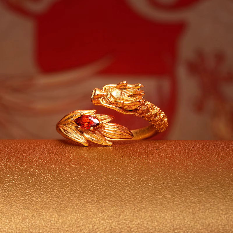 Empress Xiaoduan's Phoenix Crown and Dragon Ring
