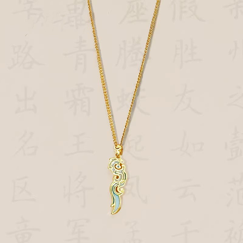 Warring States Period Kui Dragon Good Fortune Necklace