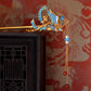 Kowloon Nine Phoenix Crown Phoenix Feather Radiant Hairpin