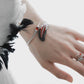 Chinese Ancient Style Spiritual Crane Feather Floating Life Bracelet