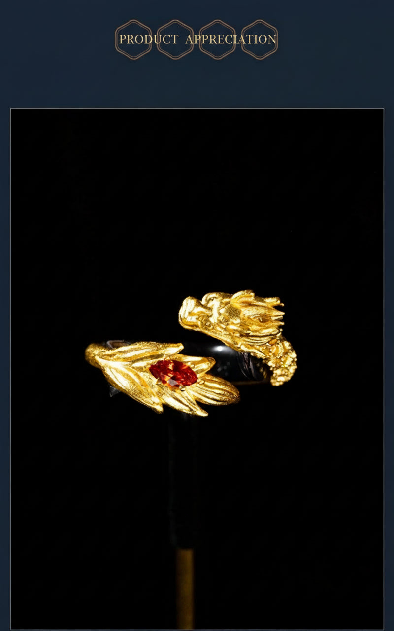 Empress Xiaoduan's Phoenix Crown and Dragon Ring