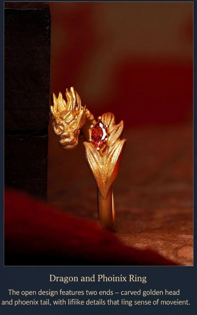 Empress Xiaoduan's Phoenix Crown and Dragon Ring